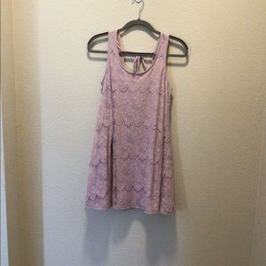 Lavender Lace Purple Dress - Like New